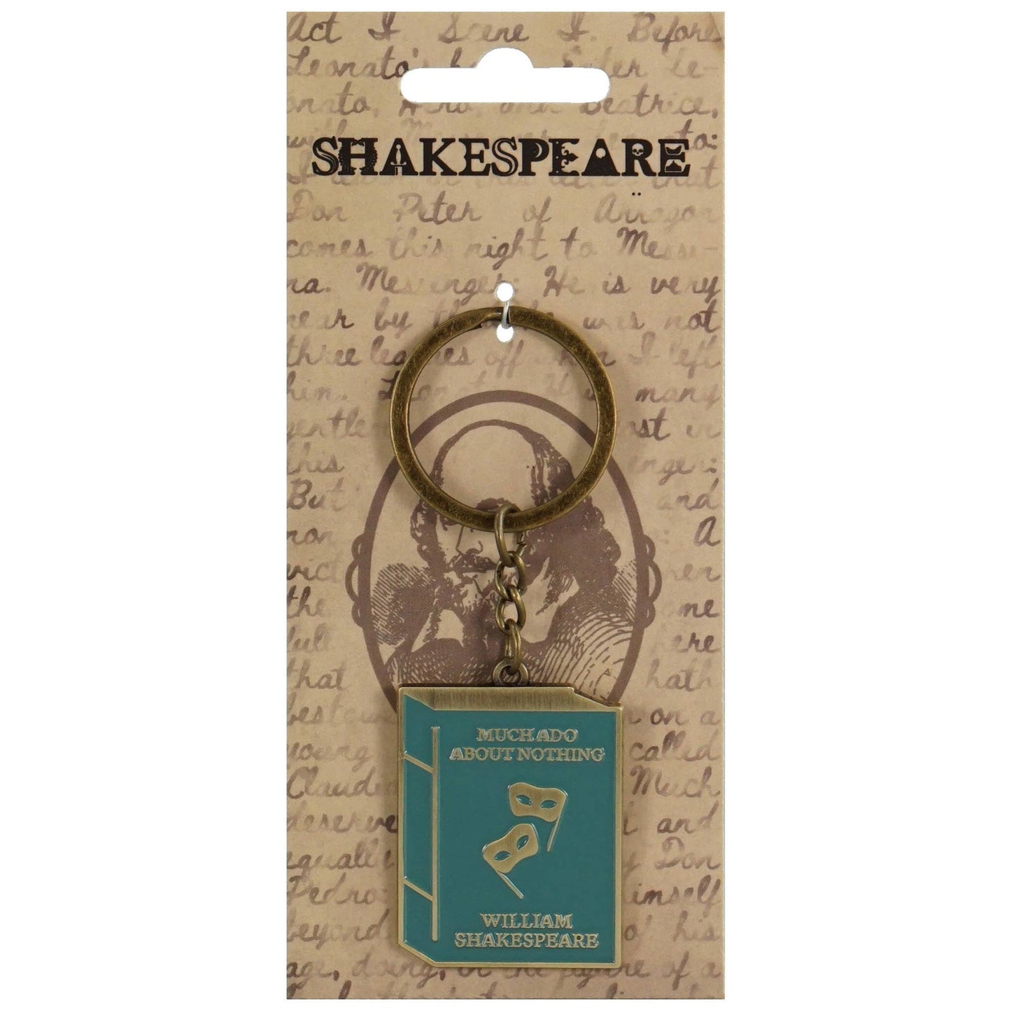 Porte-clés Shakespeare - Beaucoup de bruit pour rien