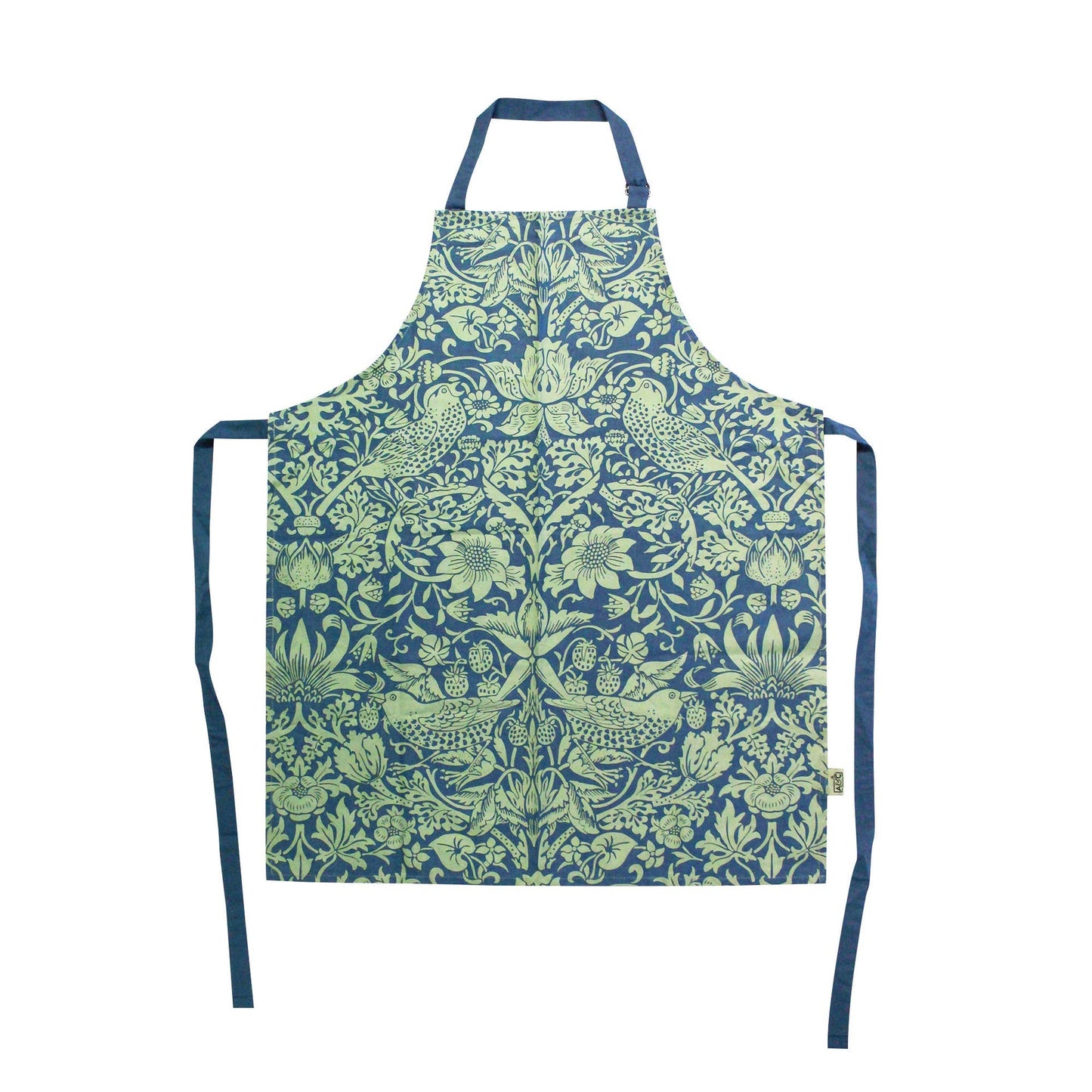 Tablier William Morris - en coton recyclé Sage vert