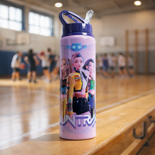 KPop Demon Hunters - Flip-Top-Flasche (650 ml) - Huntr/x