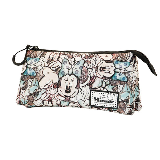 Minnie Mouse Drawing-Trousse Triple FAN