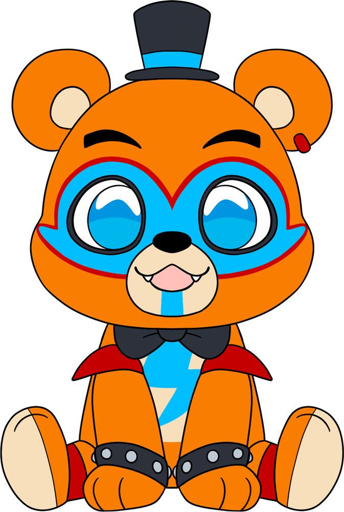 Glamrock Freddy Sit Plush (9in)