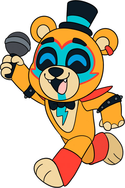 Glamrock Freddy Anstecker