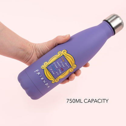Gourde en acier inoxydable – Friends 750ml – violet