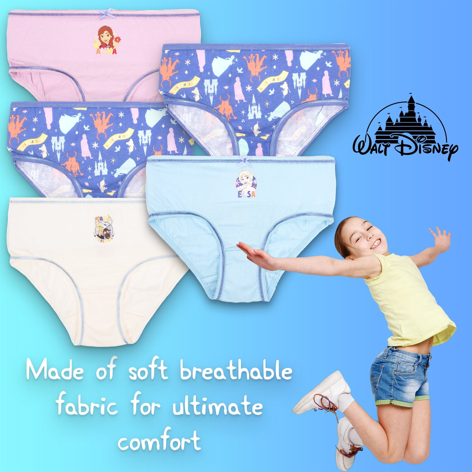 Sous-vêtement enfant Disney Frozen – Fringoo