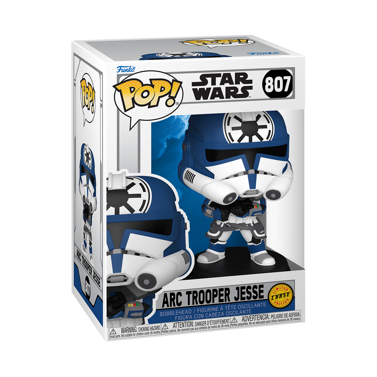 Pop! Arc Trooper Jesse #807 - variante Chase officielle Funko 2