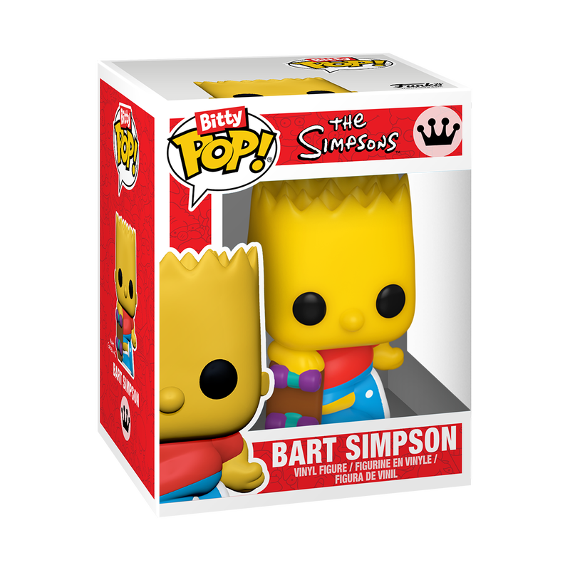Bitty Pop! Bart Simpson - boîtier officiel