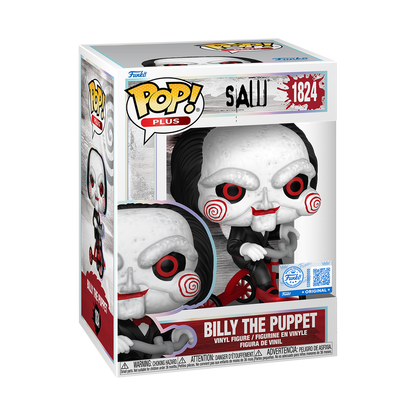 Pop! Plus Billy the Puppet - packaging officiel