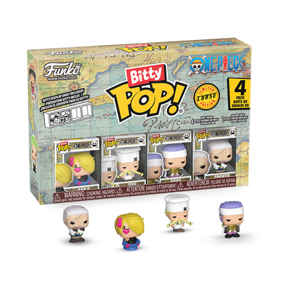 Bitty Pop! One Piece 4-Pack Series 3 - visuel officiel