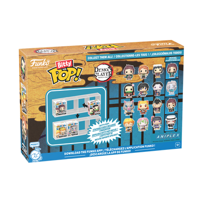 Bitty Pop! Demon Slayer 4-Pack Series 1 - dos du packaging