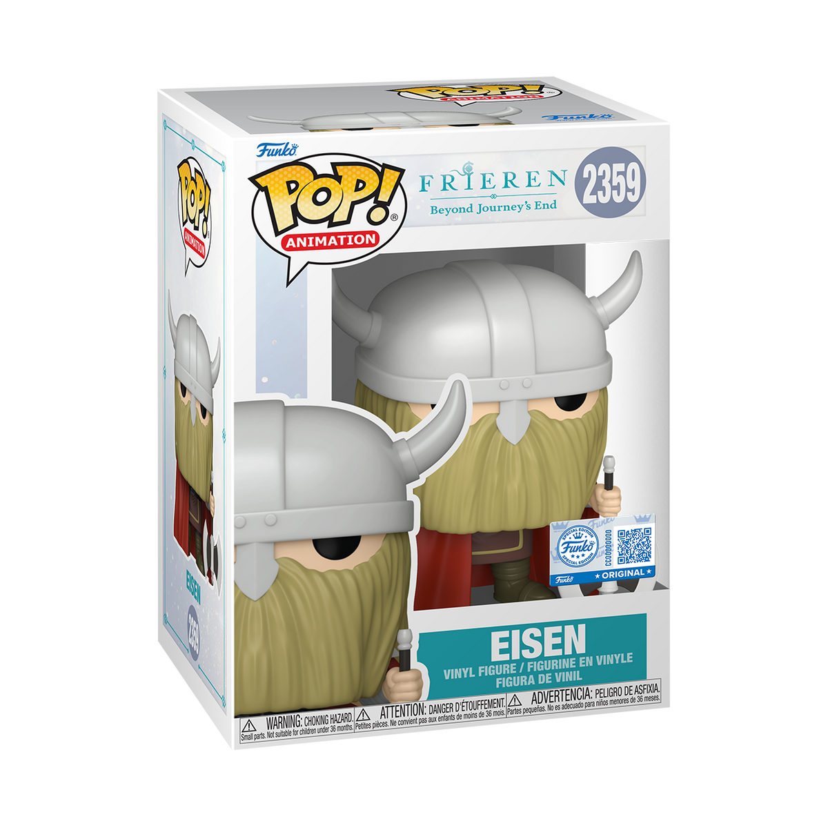 Pop! Eisen - packaging officiel