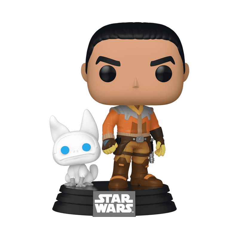 Pop! & Buddy Ezra Bridger avec Loth-Cat - Funko