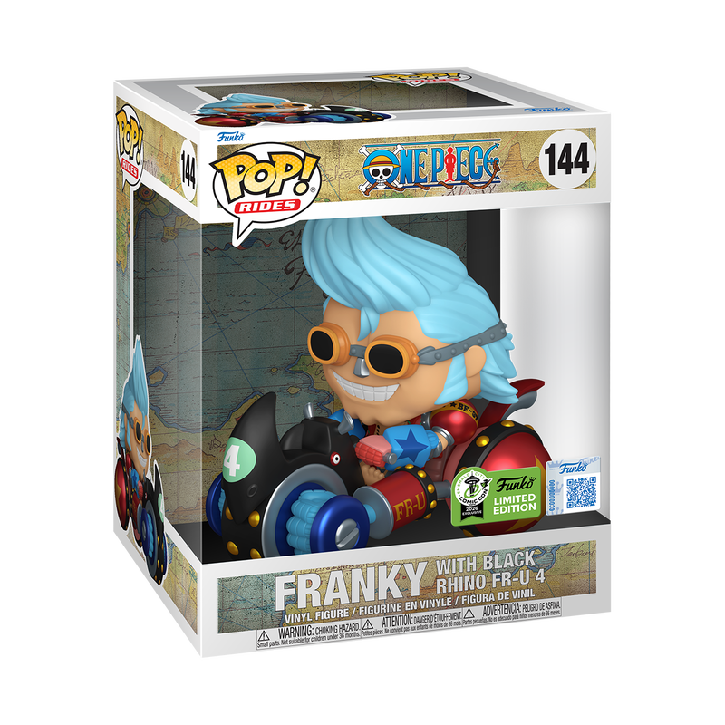 Pop! Rides Deluxe Franky - packaging ECCC