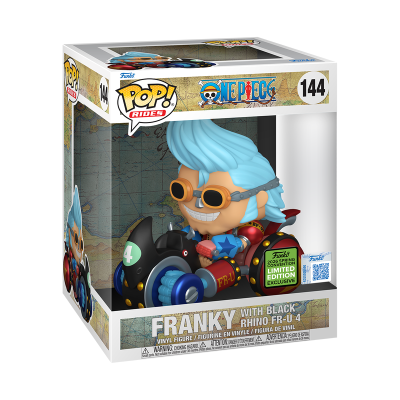 Pop! Rides Deluxe Franky - packaging Spring Convention