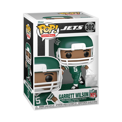 Pop! Garrett Wilson (Tenue Verte et Blanche) - packaging officiel
