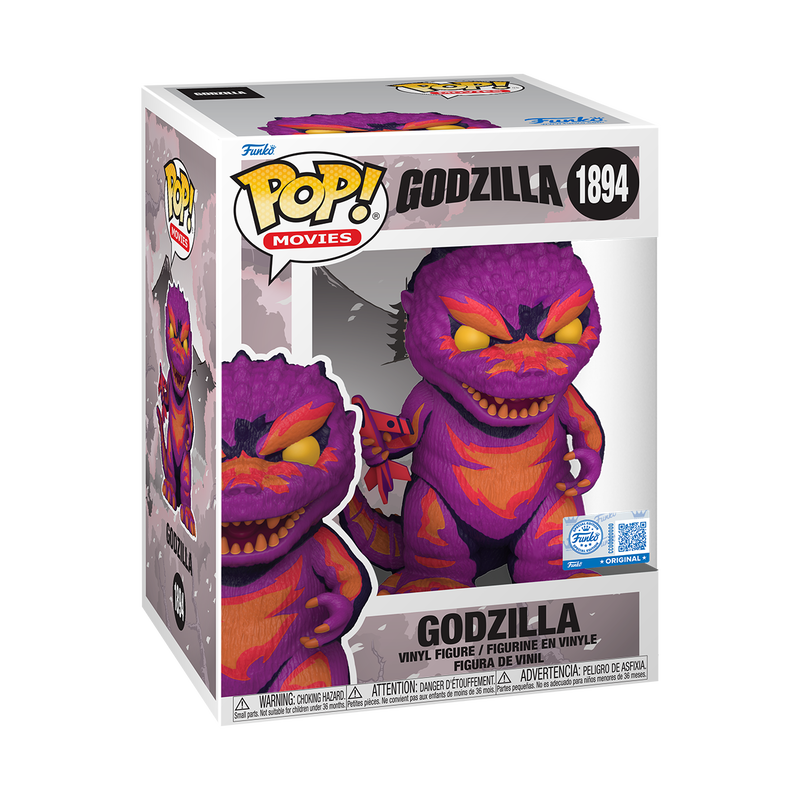 Pop! Premium Godzilla avec Avion (Deco) - packaging officiel