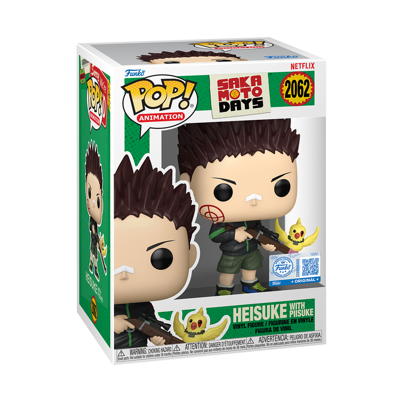 Pop! Heisuke avec Piisuke - packaging officiel