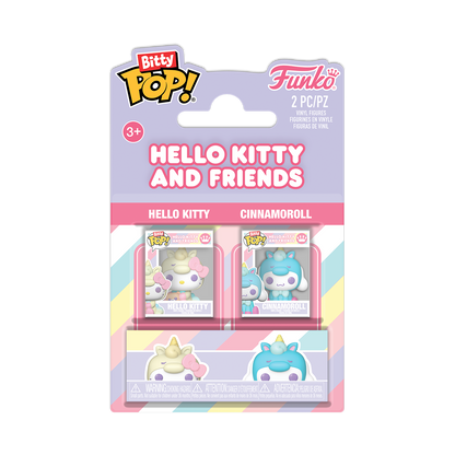 Bitty Pop! Hello Kitty & Cinnamoroll 2-Pack - packaging officiel