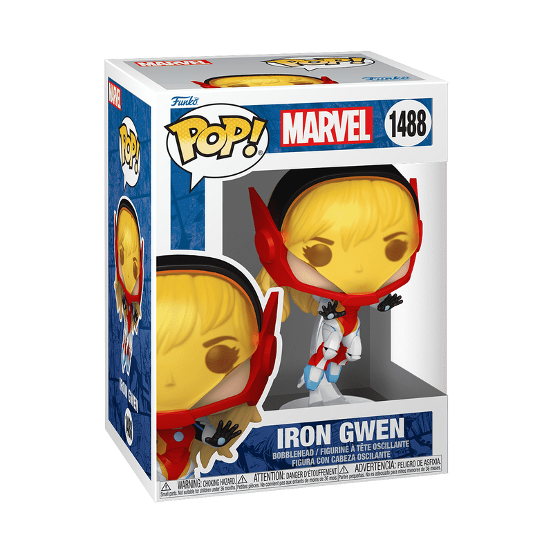 Pop! Iron Gwen - packaging officiel