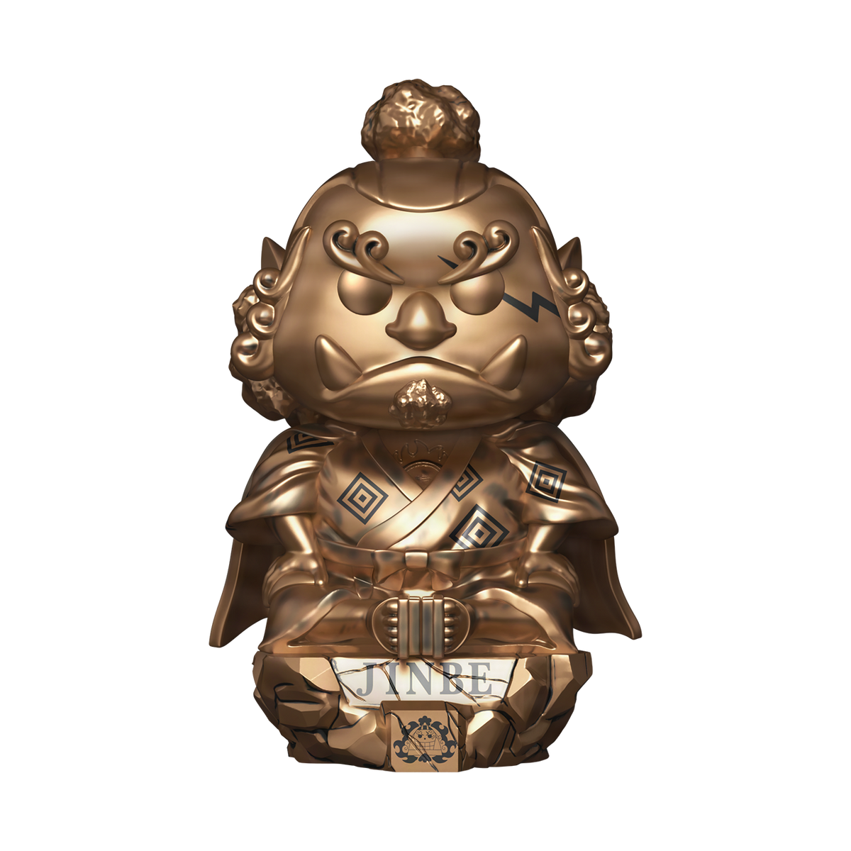 Pop! Plus Statue Jinbe (Bronze) - vue avant officielle