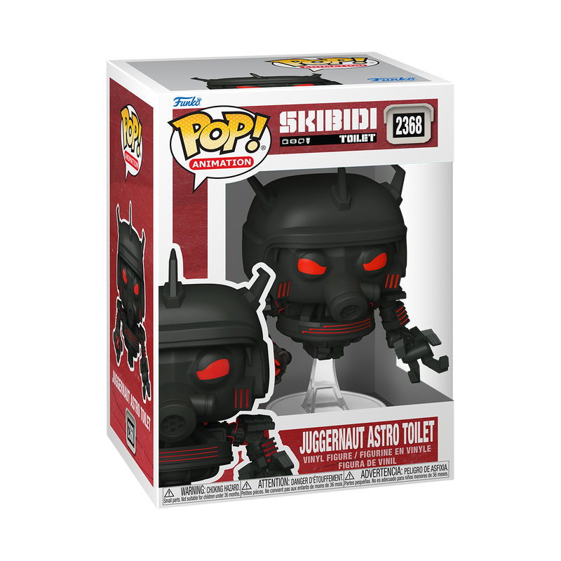 Pop! Juggernaut Astro Toilet - packaging officiel