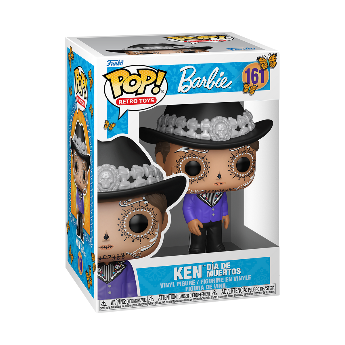 Pop! Ken Día de Muertos - packaging officiel