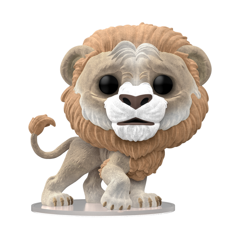 Pop! Le Lion Peureux (Flocked) - vue avant officielle