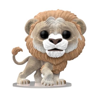 Pop! Le Lion Peureux (Flocked) - vue avant officielle