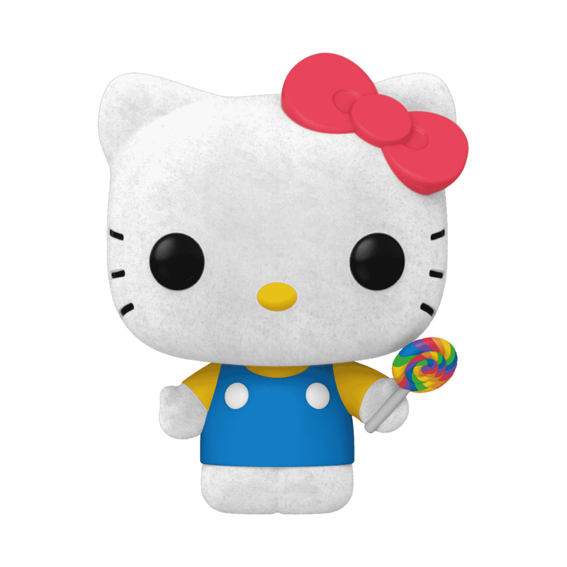 Pop! Hello Kitty avec Sucette (Flocked) - vue avant officielle