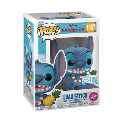 Pop! Stitch Luau (Flocked) - packaging officiel