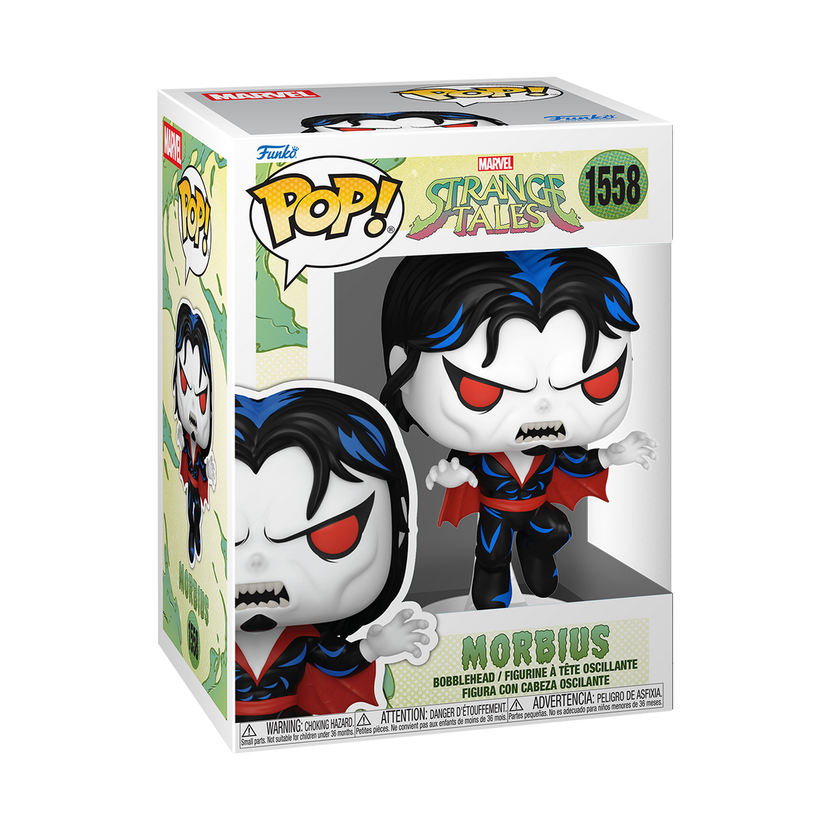Pop! Morbius (Strange Tales) - packaging officiel