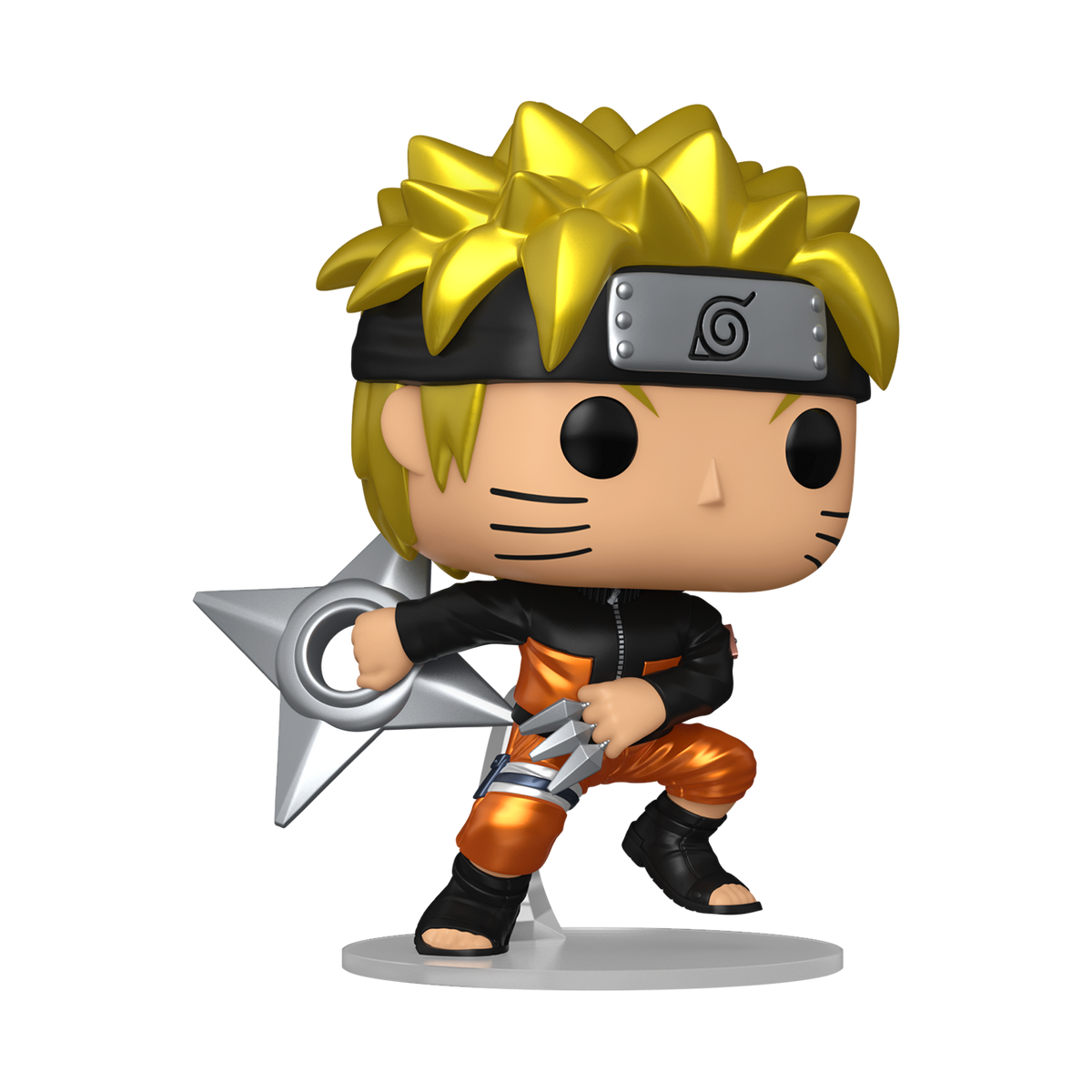 Pop! Naruto Uzumaki Chase Metallic - vue avant officielle