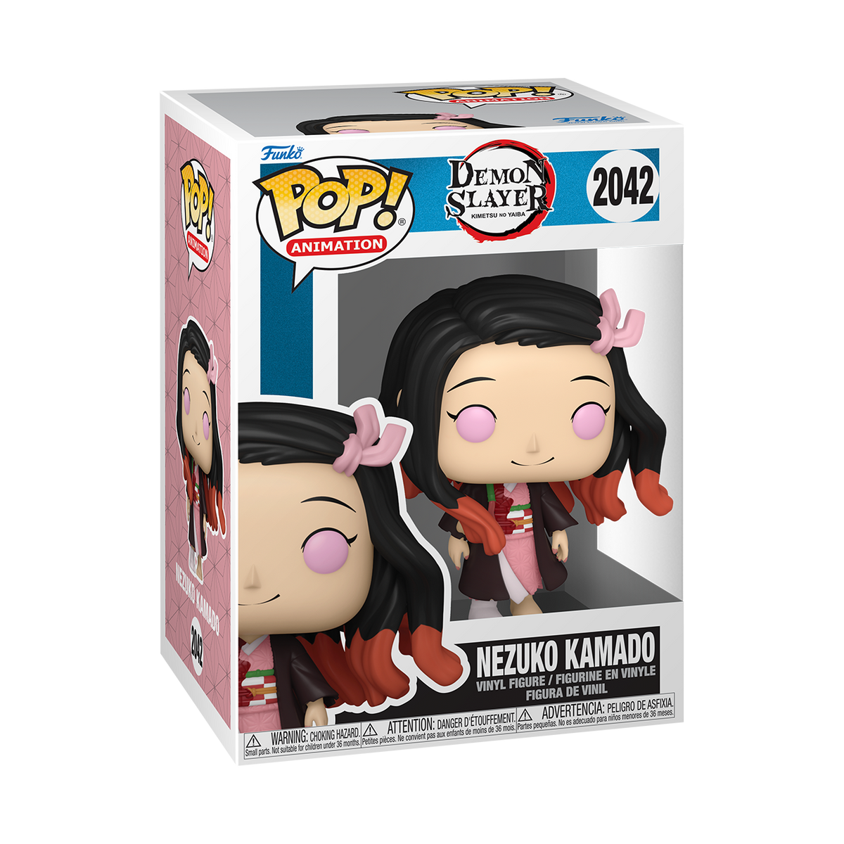 Pop! Nezuko Kamado (Souriante) - packaging officiel