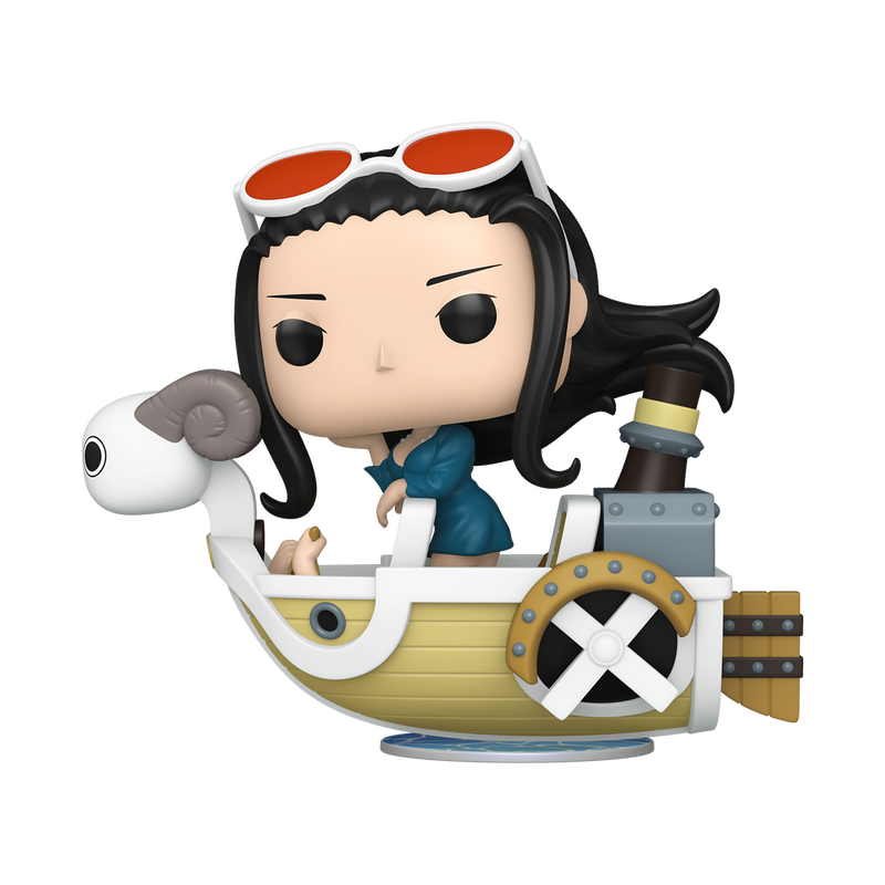 Pop! Rides Deluxe Nico Robin avec Mini Merry II - vue avant officielle