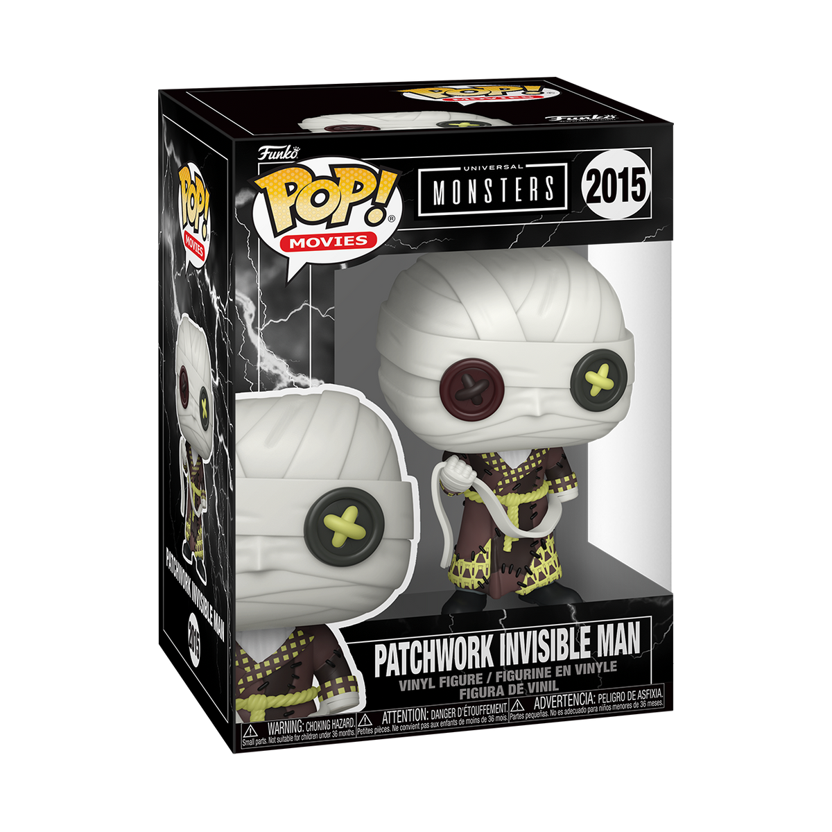 Pop! Patchwork Invisible Man - packaging officiel