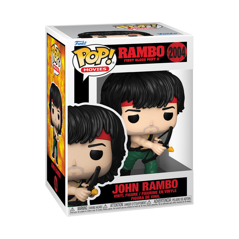 Pop! John Rambo avec Flèche Explosive - packaging officiel