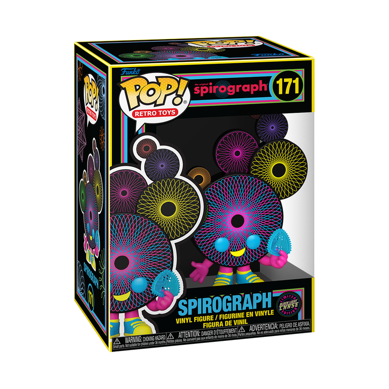 Pop! Spirograph Chase Black Light - packaging officiel