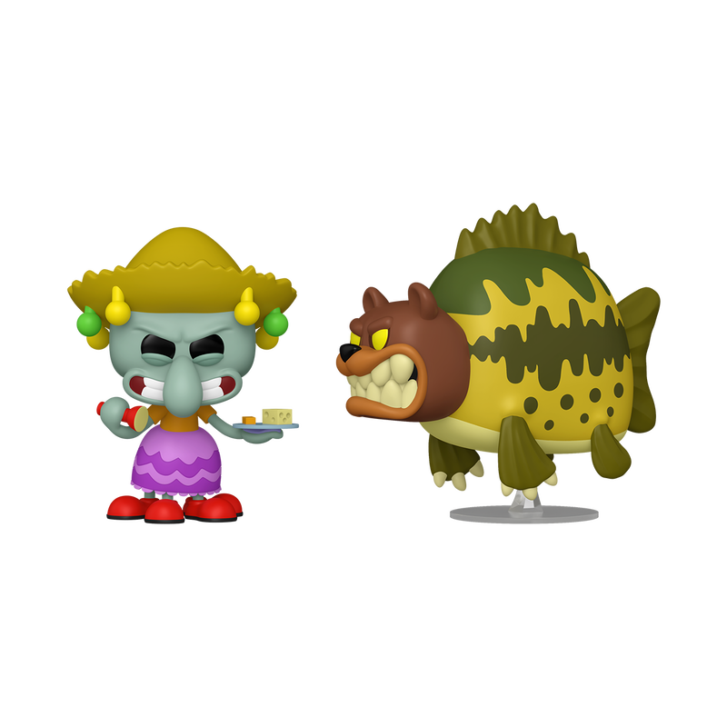 Pop! Squidward & Sea Bear 2-Pack - vue avant officielle