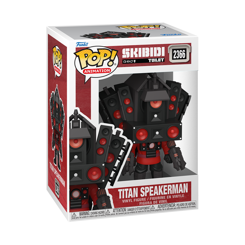 Pop! Titan Speakerman - packaging officiel