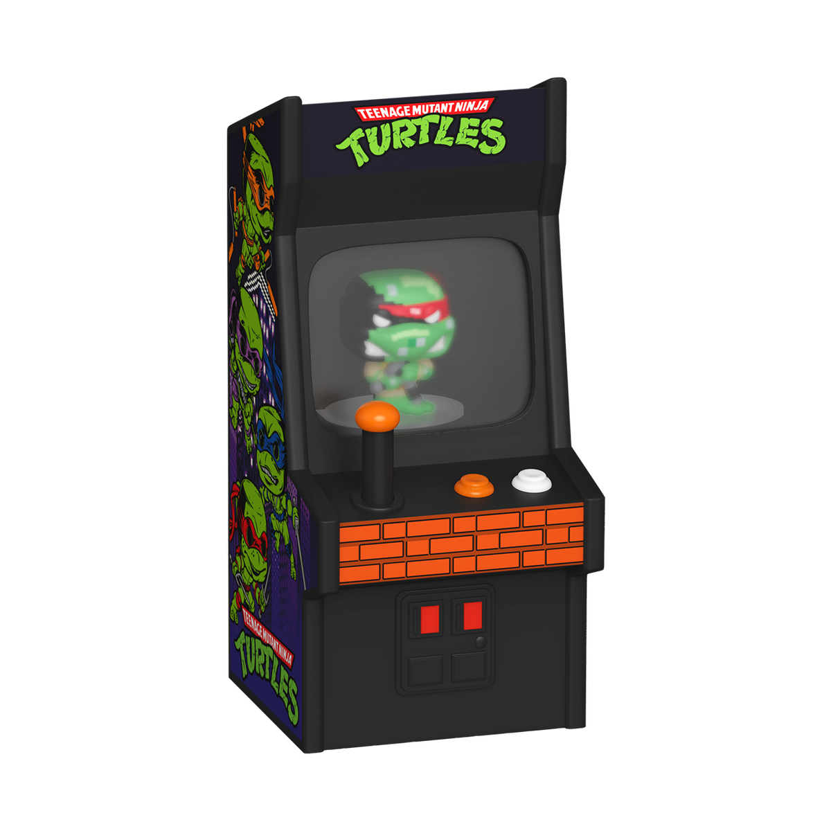 Bitty Pop! Arcade Teenage Mutant Ninja Turtles - ensemble officiel