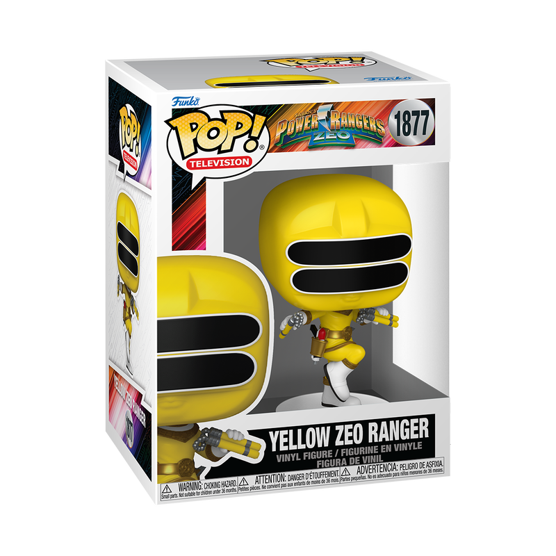 Pop! Yellow Zeo Ranger - packaging officiel