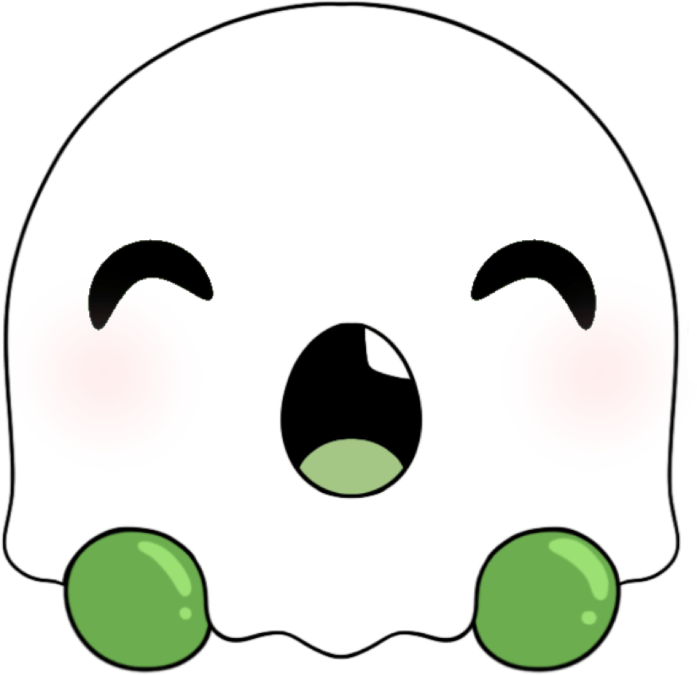 Ghost Slimecicle Stickie (15 cm)