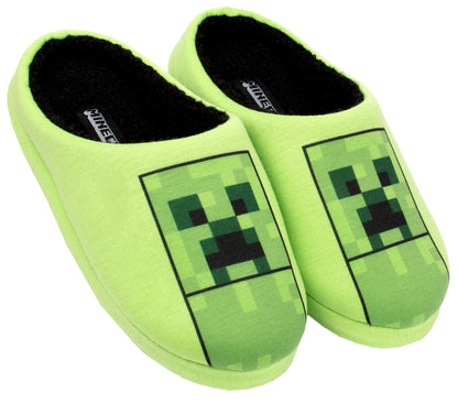 Minecraft Chaussons – vert Creeper