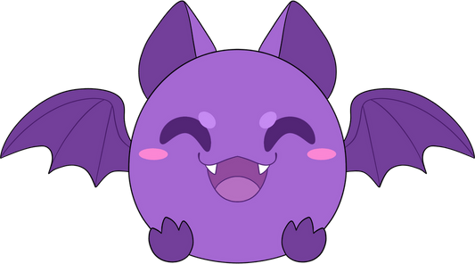 Halloween Bat Stickie (6in)