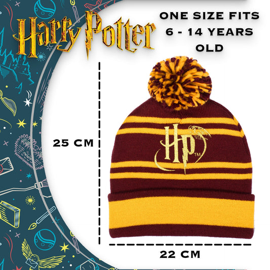 Beanie – Harry Potter Winter Hat – Burgundy