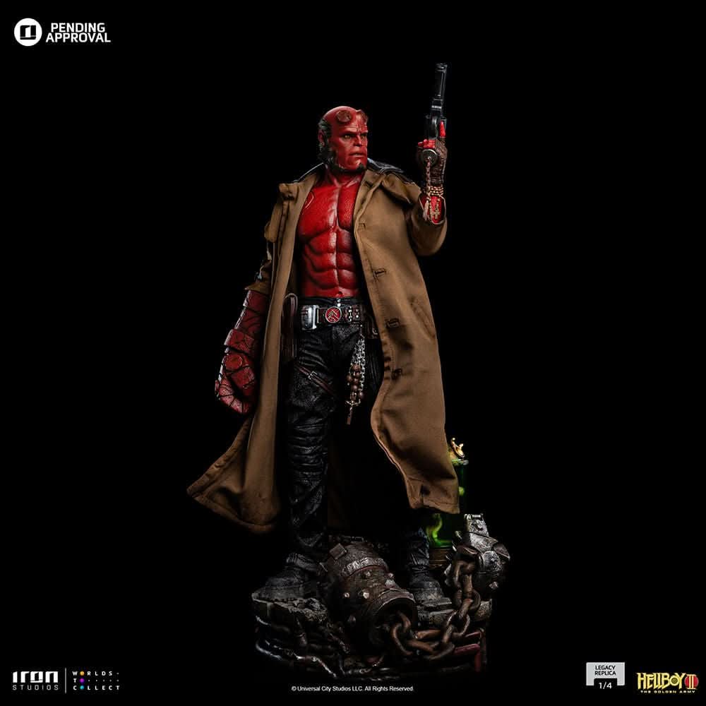 Statue Hellboy – Hellboy 2: Die goldene Armee – Legacy Replica 1/4