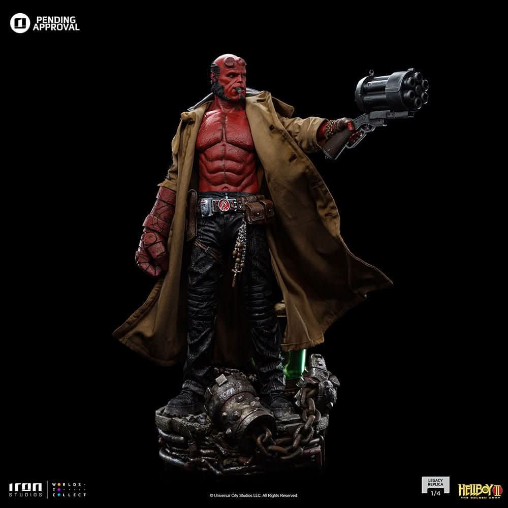 Statue Hellboy – Hellboy 2: Die goldene Armee – Legacy Replica 1/4