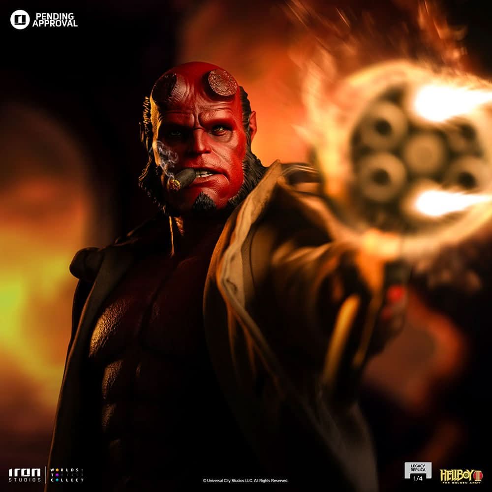 Statue Hellboy – Hellboy 2: Die goldene Armee – Legacy Replica 1/4
