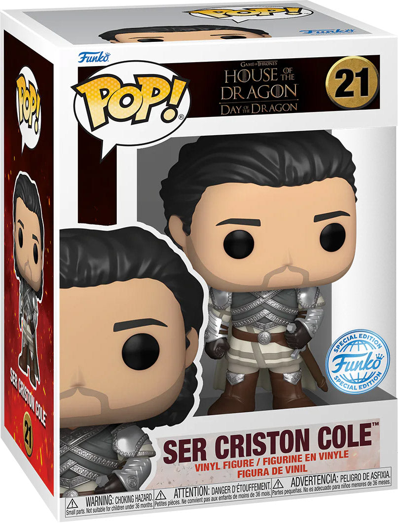 Pop! Ser Criston Cole holding Sword