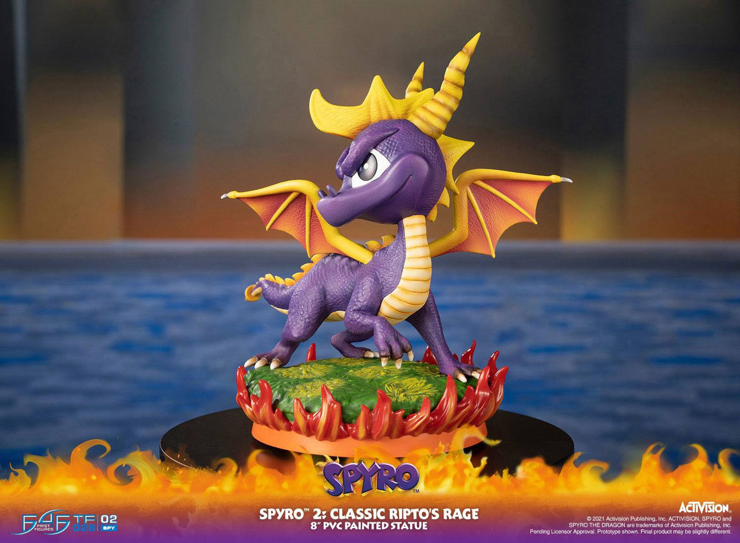 Statuette Spyro der Drache