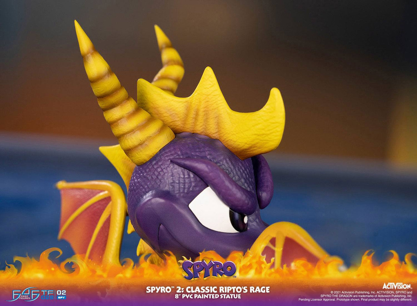 Statuette spyro de draak